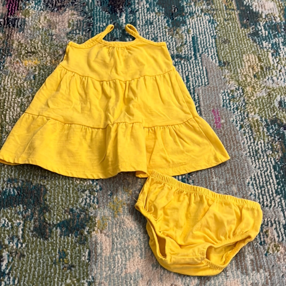 Okie Dokie Yellow Dress